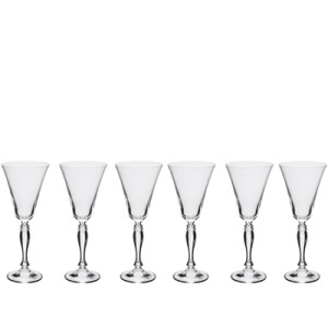 56659 JOGO TACAS VINHO BRANCO TRANSPARENTE VICTORIA 190ML