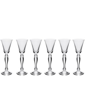 56672 JOGO TACAS LICOR TRANSPARENTE VICTORIA 50ML