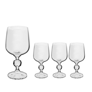 57682 JOGO TACAS VINHO TINTO 230ML KLAUDIE