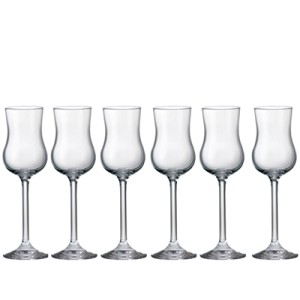 58016 JOGO 6 TACAS GASTRO P/GRAPPA E LICOR 85ML A18,5CM