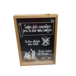 841 QUADRO PORTA TAMPINHA 25X35CM