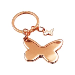 C0013900 CHAVEIRO DE METL BORBOLETA ROSE 8,5C