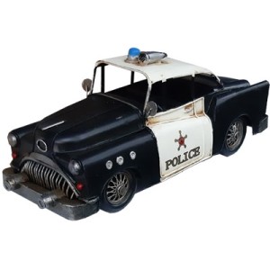 CRD-1902 CARRO DE POLICIA METAL 33X12,5X14CM
