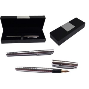 FP865 CANETA TINTEIRO METAL