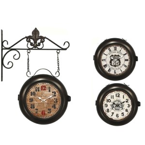 FZF-1004B RELOGIO DE PAREDE ESTAÇAO 37,5X10X34,5CM