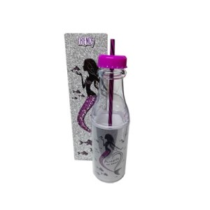 GB-44 GARRAFA CANUDO GLITTER SEREIA