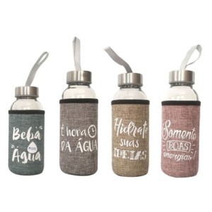 HD67606 GARRAFA FASHION C/CAPA NEOPRENE 400ML