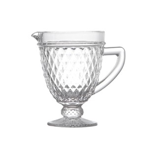 6459 JARRA 1L TRANSPARENTE BICO DE ABACAXI