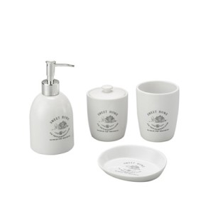 3340 CONJ BANHEIRO SWEET HOME BCO CERAMICA