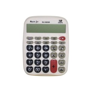 MJ-3825B CALCULADORA DE MESA 16,5X12X2CM