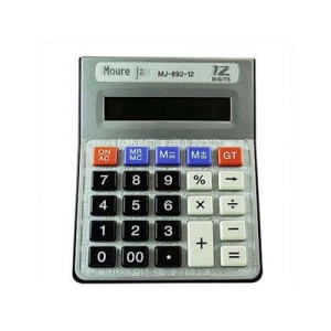 MJ-892-12 CALCULADORA DE MESA 17X13,5X2,5CM