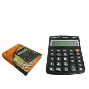 MJ-898-12 CALCULADORA DE MESA FONTE INTERNA