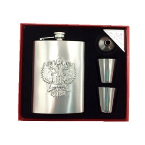 PK-1663 CONJ GARRAFA 210ML P/BEBIDA DOIS COPO