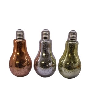 PY15038XL-M GARRAFA VIDRO LAMPADA METAL 800ML