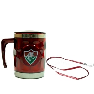 QH015-6 CANECA DE INOX FLUMINENSE 450ML