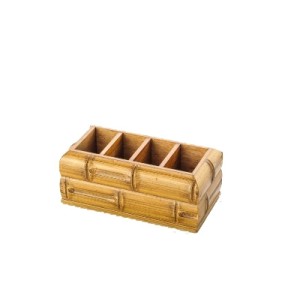 11627 PORTA CONTROLE 4 LUGARES BAMBU