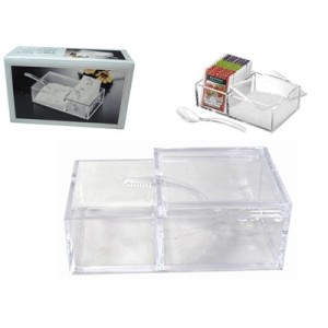 R20128 ACUCAREIRO DE ACRILICO 16X9,5X5,5CM