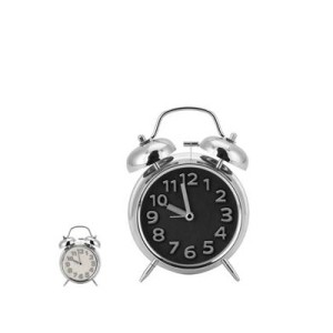 RA170201 DESPERTADOR DE METAL SILENCIOSO