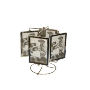 SXK-5396 PORTA RETRATO 8 FOTOS METAL/ALUMINIO