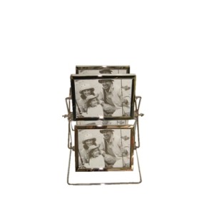 SXK-5397 PORTA RETRATO 8 FOTOS METAL/ALUMINIO