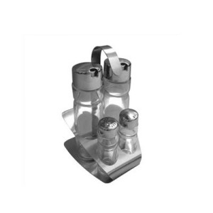 UD171903 GALHETEIRO 4 PECAS + SUPORTE