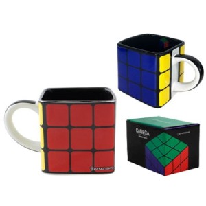 X10023006 CANECA CUBO RUBIKS 300ML