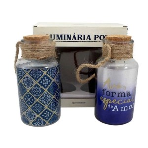 X10140607 KIT 2 LUMINARIA AVOS ESPECIAL 17,5X8X8CM