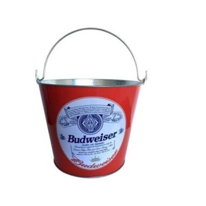 BA03001 BALDE COM ESTAMPA P/CERVEJA 23,5X18X17CM