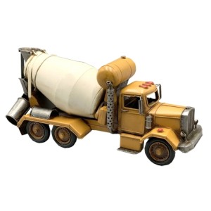 CRD-1603 CAMINHAO BETONEIRA DECORATIVO 37,5X12,5X17,5CM