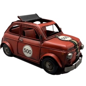 CRD-1608 FIAT 500 DECORATIVO 27X13,5X13CM