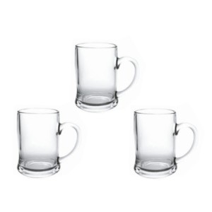 ZB05-375 JOGO 6 CANECAS PARA CERVEJA 380ML