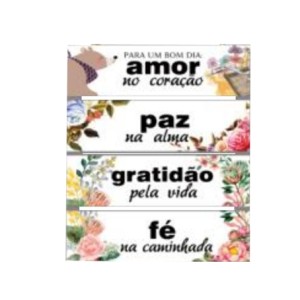 BR8002 KIT QUADRO COM CORDA PARA UM BOM DIA 38X29CM