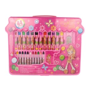 MT-44R ESTOJO DE DESENHO COM 44PCS