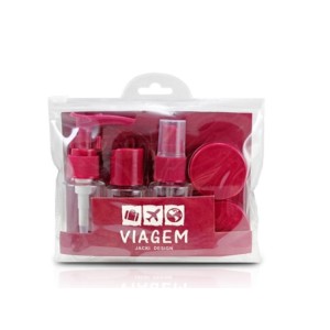 AKM20903 KIT FRASCOS VIAGEM 7PCS 16X11,5X4CM (AKM19762)