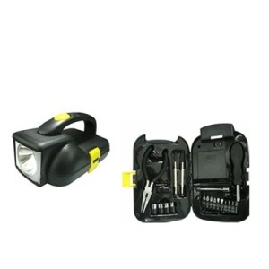 143058 LANTERNA C/KIT FERRAMENTA 19X12X9CM