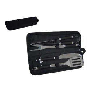 143215 KIT TALHERES P/CHURRASCO 4PC 39X11,5X4