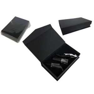 143287 KIT PARA VINHO 3 PCS 18,5X11,5X4CM