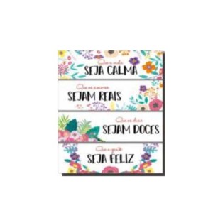 BR8010 KIT QUADRO COM CORDA HOJE E SEMPRE 38X29CM