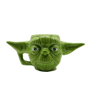 X10023517 CANECA FORMATO 3D MESTRE YODA STAR WARS 400ML