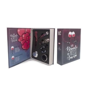 WC409954 KIT VINHO É AMOR 5 PEÇAS