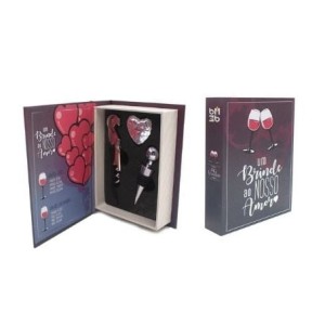 WC409957 KIT VINHO 2 PCS É AMOR