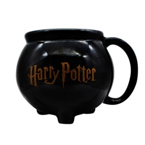 10023664 CANECA FORMATO 3D 500ML CALDEIRAO HOGWARTS