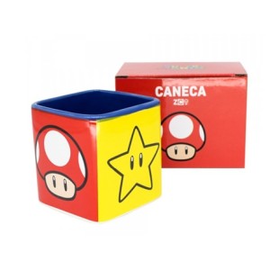 X10024103 CANECA CUBO MARIO ICONES 300ML