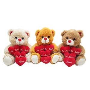 FE6986 URSO CORACAO ME AME ME BEIJE ME ABRACE AMOR