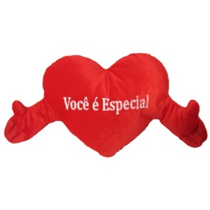 4253 CORACAO VELBOA COM MAO VERMELHO INTERM VOCE E ESPECIAL