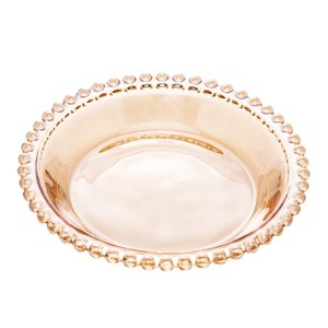 28226 CONJ 4 PRATOS PEARL AMBAR 14CM