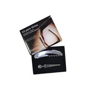 15285B KIT PARA VINHO 2 PCS 13X2,5X10CM