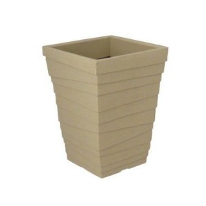 057 VASO COLUNA QUADRADA DEGRAU P