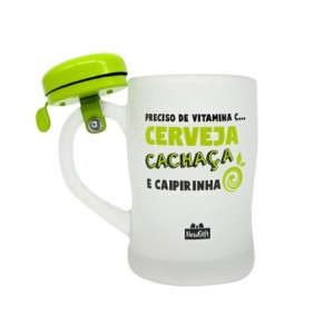 X10023079 CANECA CAMPAINHA CERVEJA CACHACA E CAIPIRINHA 400ML