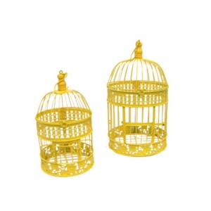 W169-80 JOGO GAIOLA COLORIDA REDONDA